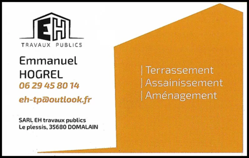 EH TRAVAUX PUBLICS - Emmanuel Hogrel