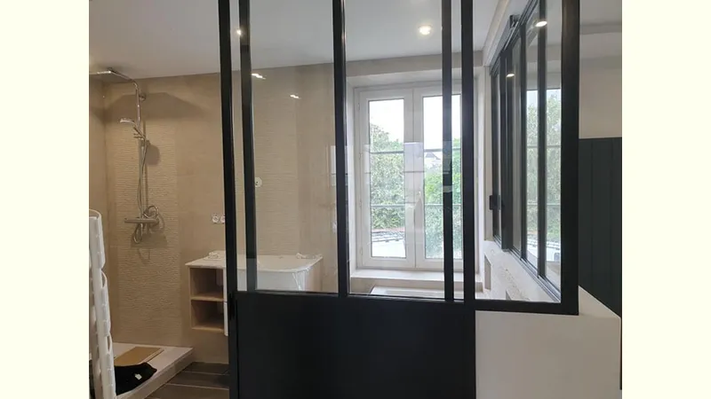 Exemple de rénovation de salle de bains — photo 8