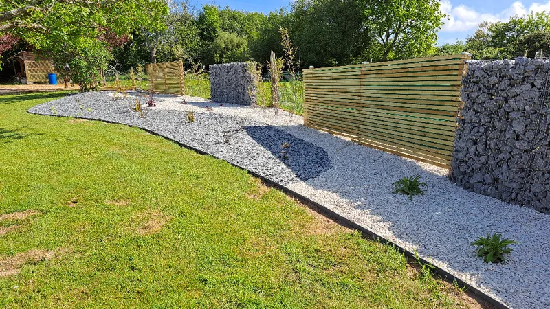Réalisation d'un massif à Pleumeur-bodou