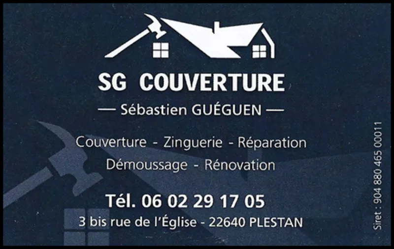SG COUVERTURE - Sébastien Guéguen