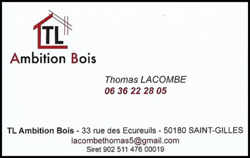 TL AMBITIONS BOIS - Thomas Lacombe