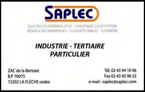 saplec, électricité, chauffage, climatisation, plomberie