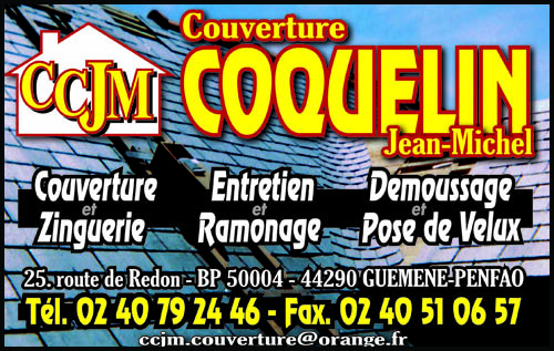 ccjm - coquelin, couverture,ramonage,zinguerie, traitement des toitures,