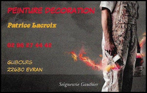 lacroix patrice peinture décoration, peinture,décoration,revêtements de sols et murs,ravalement,papiers peints,ravalement de façades,nettoyage de façades,sols vinyle,papier à peindre,revêtements muraux,peinture à effet,moquette,sol pvc,peintre,peinture extérieure,vitrerie