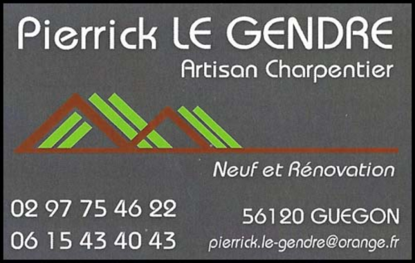 pierrick le gendre, charpente,bardage,maisons en bois,construction bois,ossature bois,extensions bois,surélévation de maisons,couverture et bardage en bac acier,couverture en bac isolé,charpente lamellé-collé,bardage bois,terrasses bois,pergolas,carport,neuf et rénovation,charpente bois,charpentes industrialisées,fermettes,agencement de combles,transformation de combles