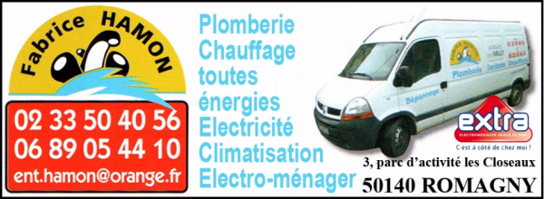 sarl fabrice hamon, électricité, plomberie, chauffage, sanitaires, électroménager, énergies renouvelables, climatisation,