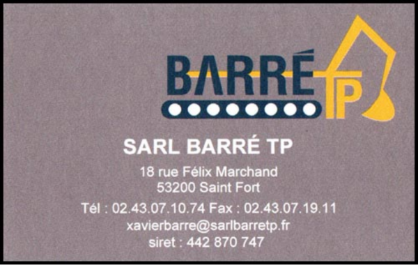 sarl barré tp, terrassement,assainissement,travaux publics,pose de fosses toutes eaux,micro-station,curage d'étangs,curage de fossés,démolition,mise aux normes agricoles,fosses à lisier,fumières,bâtiments agricoles et industriels,bâtiments d'élevage,réserve d'incendie,aménagement de cours,création de plans d'eau,pose de bordures,pose de pavés,empierrement,enrochement,récupérateur d'eaux de pluie enterrées,création de fosse géomembrane,création de lagunes,aménagement d'espaces verts,terrassement de piscines,location de mini-pelle avec chauffeur,location de camion benne avec chauffeur,