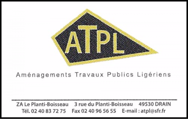 atpl - aménagements travaux publics ligériens, terrassement,travaux publics,pose de fosses toutes eaux,micro-station,assainissement,curage d'étangs,curage de fossés,démolition,réserve d'incendie,aménagement de cours,création de stations d'épuration,pose de bordures,pose de pavés,empierrement,enrobé à chaud,goudronnage,tous travaux de vrd,génie civil