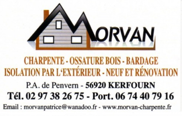 entreprise morvan, charpente,bardage,maisons en bois,construction bois,ossature bois,extensions bois,surélévation de maisons,couverture et bardage en bac acier,couverture en bac isolé,charpente lamellé-collé,bardage bois,terrasses bois,pergolas,carport,neuf et rénovation,charpente bois,isolation extérieure